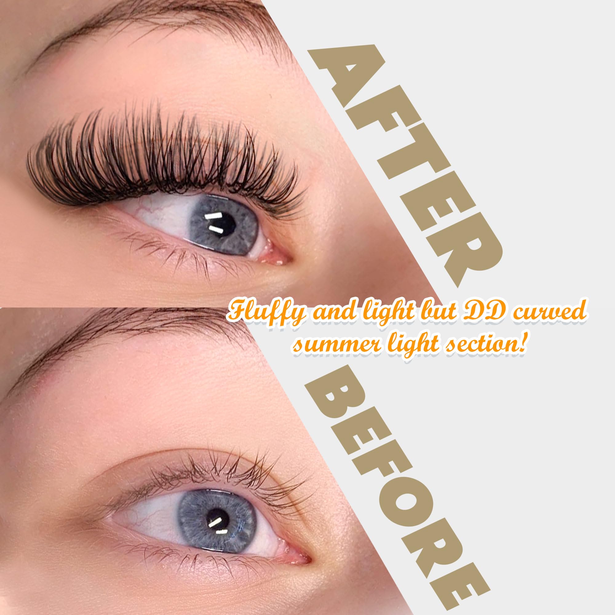 TOOCHUNAG thin-band clusters blend with real lashes for lightweight, comfortable all-day wear.