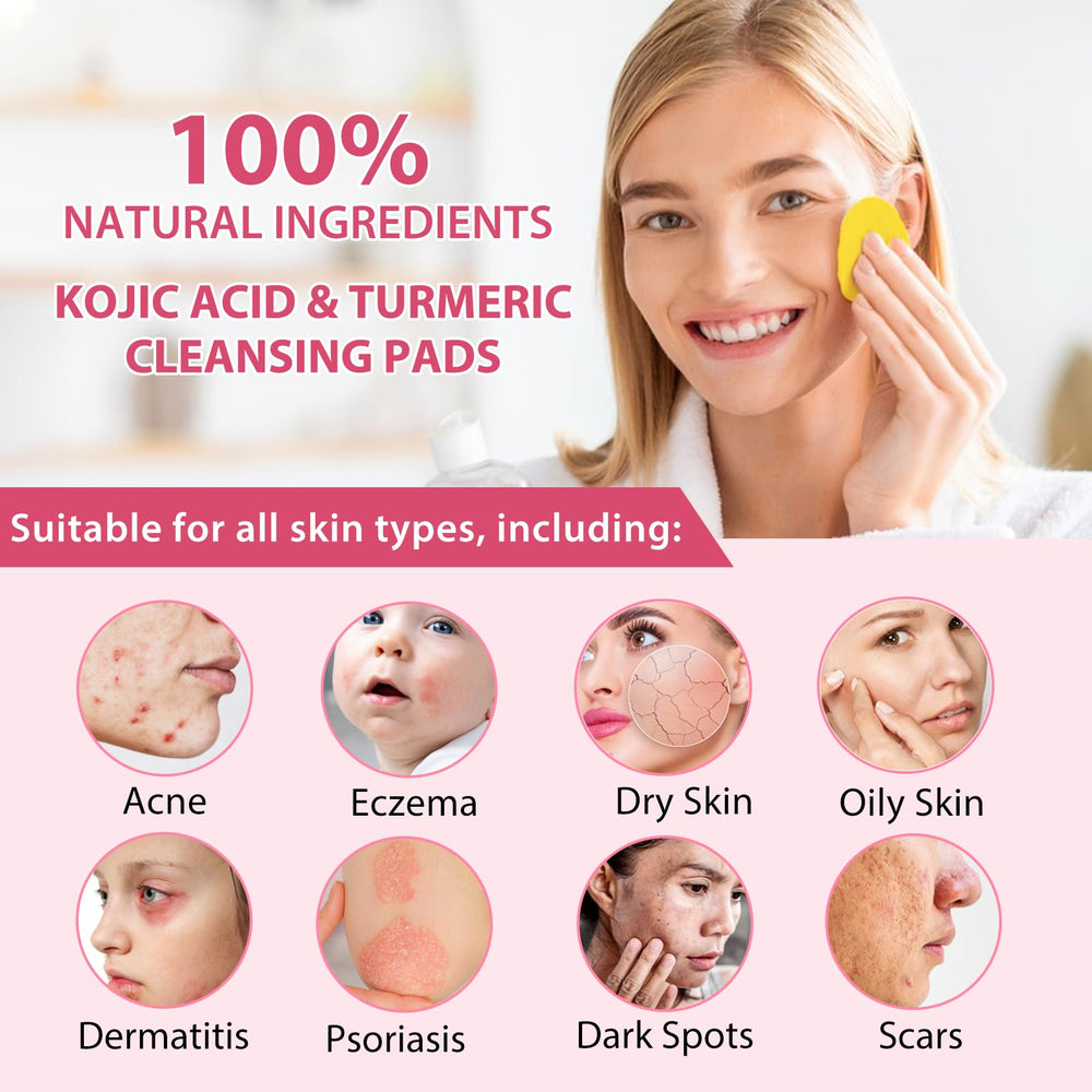 Tooffi kojic acid infused foaming texture highlighting mild exfoliation