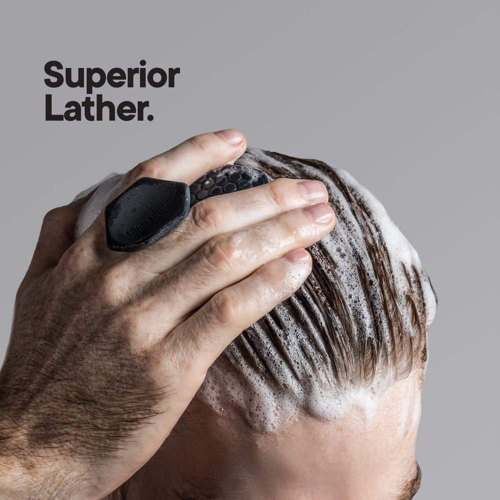 TOOLETRIES cepillo exfoliante aplicación-champú directa para mejor limpieza.