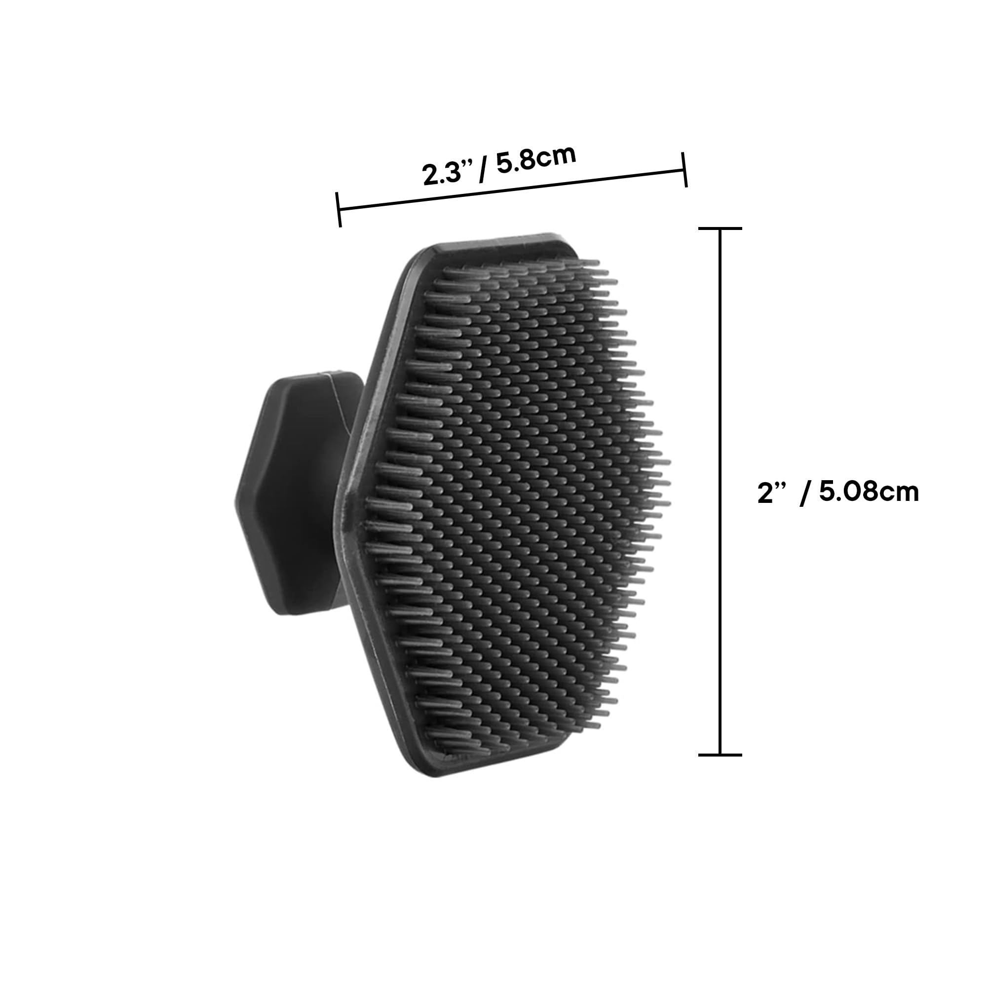 TOOLETRIES diseño ergonómico para un agarre cómodo durante la ducha.