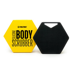 TOOLETRIES exfoliante corporal de silicona con carbón, masaje revitalizante en la ducha