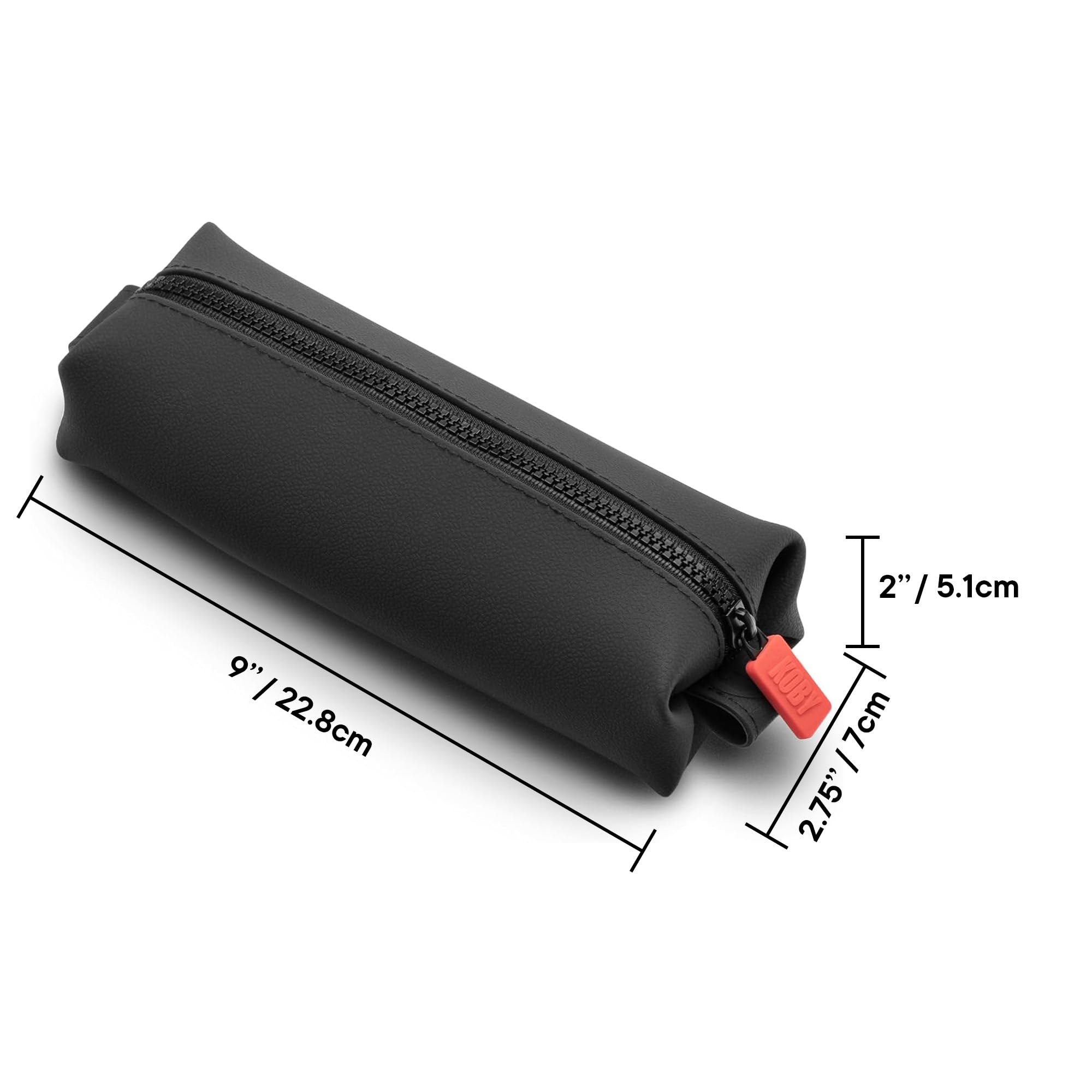 TOOLETRIES Koby Mini compact case fits essential toiletries neatly.