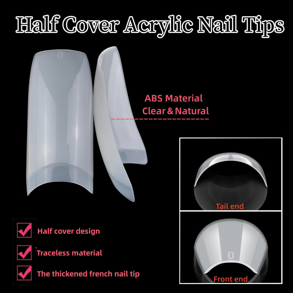 ToouYoun non-toxic acrylic tips provide safe, eco-friendly materials