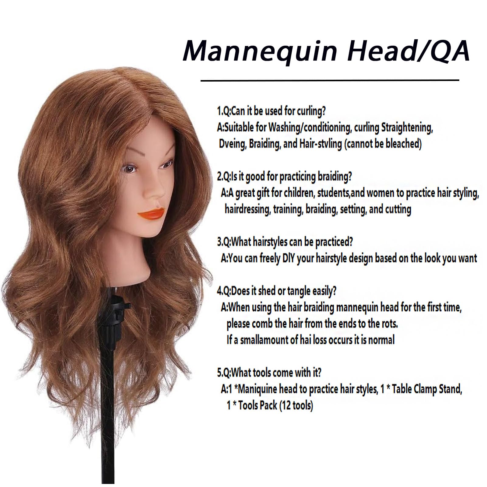 TopDirect silicone head with foam interior provides a lifelike practice surface.