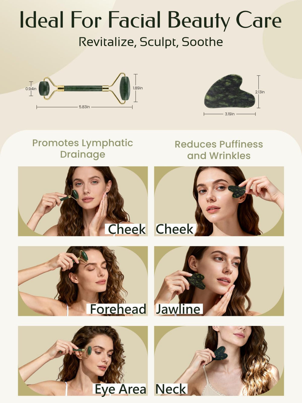 Tophld gift box beauty massage tool is ideal for birthdays and holidays.