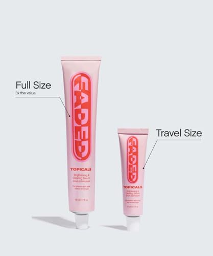 Topicals Faded travel-friendly packaging supports on-the-go routines.