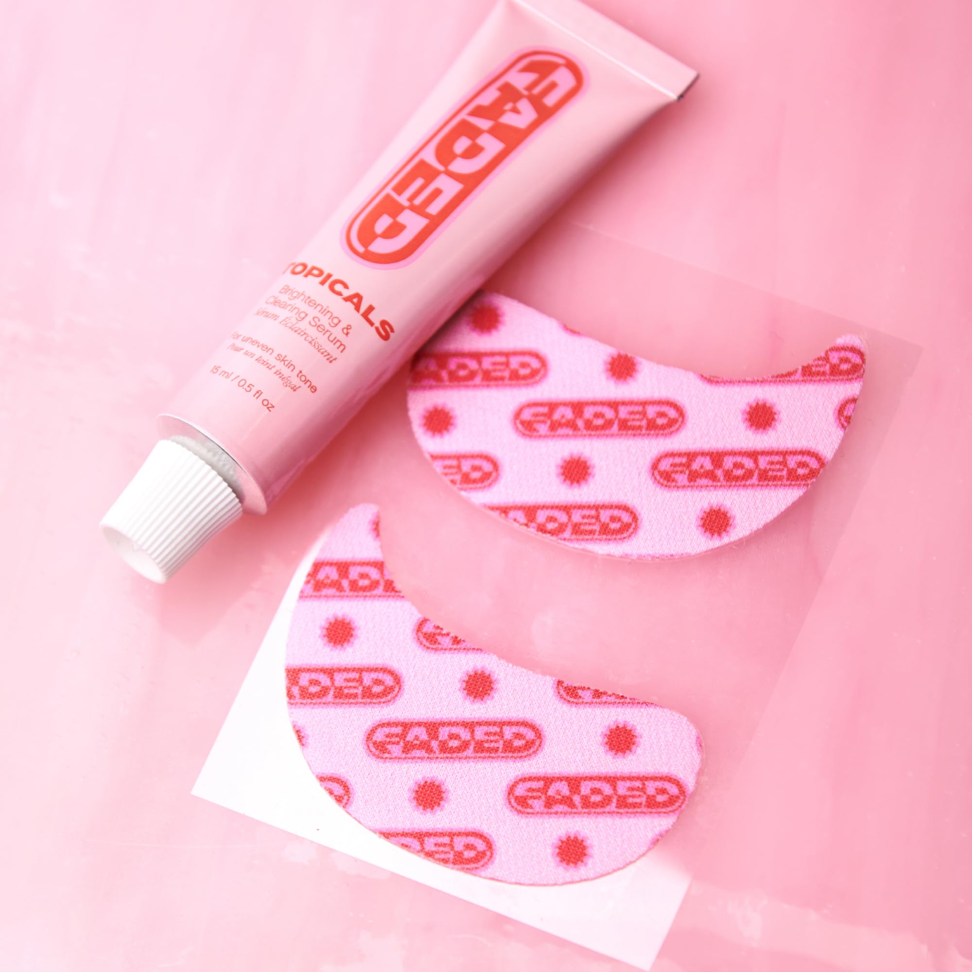 Topicals Faded under eye mask ready to apply before sleep routine