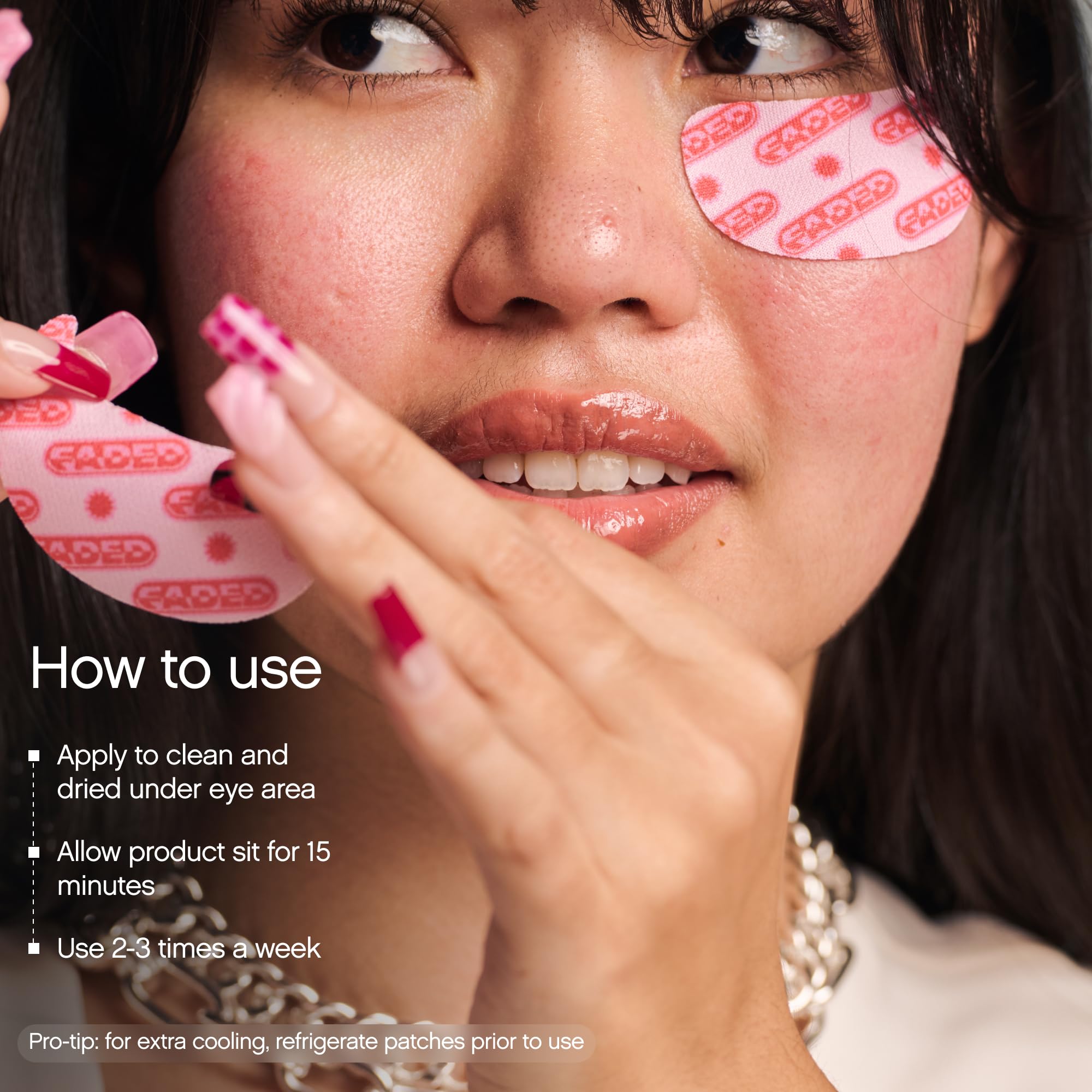 Topicals Faded under eye mask brightens and hydrates delicate under-eye skin