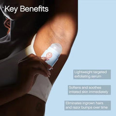 Topicals High Roller roller-ball enables fast, precise roll-on for irritated skin.