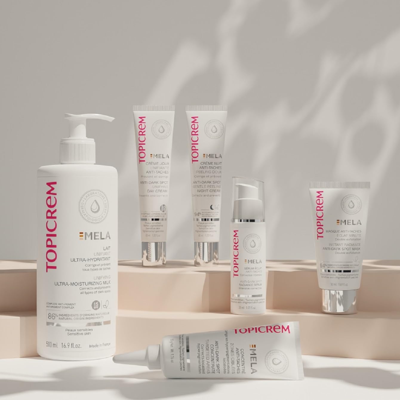 Topicrem GIGATEMP Mela 24h hydration emphasis on long-lasting moisture