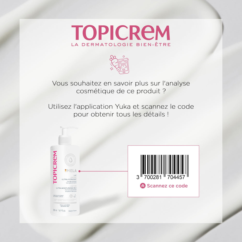 Topicrem GIGATEMP Mela suitable for sensitive skin in daily use
