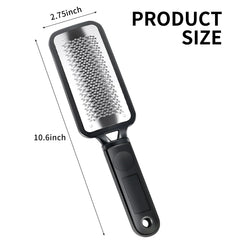 Topmeet Foot File ergonomic non-slip handle ensures secure, comfortable exfoliation