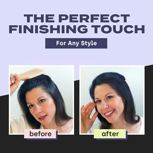 Toppik Thickener spray warm brown bottle resists wind and rain for lasting look