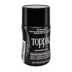 Toppik Hair Building Fibers dispersion shot enabling even coverage.