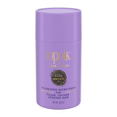 TOPPIK Hair Filler Dark Brown 12g compact-tube for instant fullness.