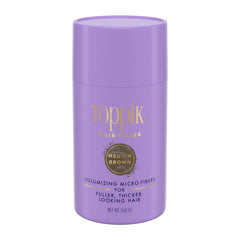 TOPPIK Hair Filler Medium Brown powder close-up for natural color blend