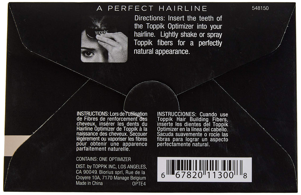 TOPPIK Hairline Optimizer even fiber distribution for consistent color