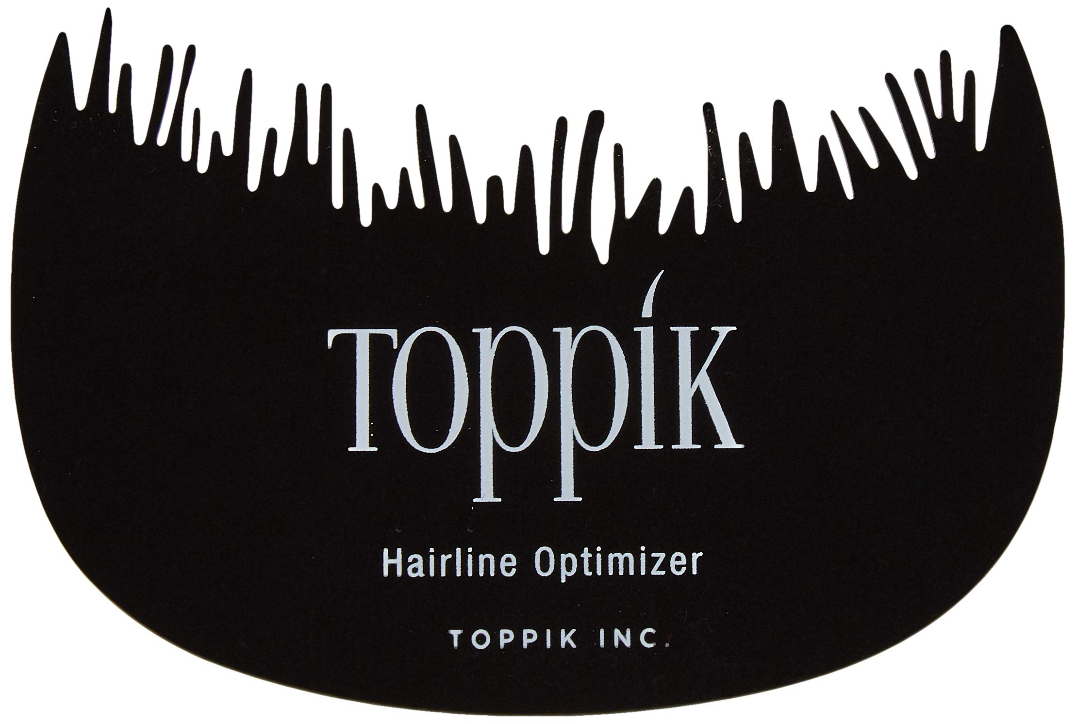 TOPPIK Hairline Optimizer irregular comb edge guides natural shaping