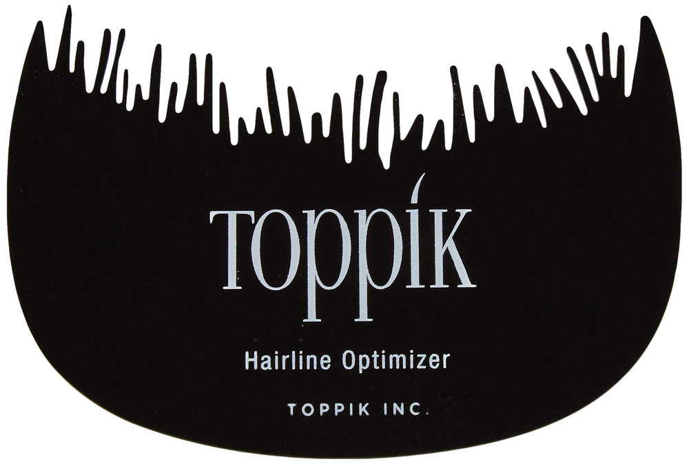 TOPPIK Hairline Optimizer irregular comb edge guides natural shaping