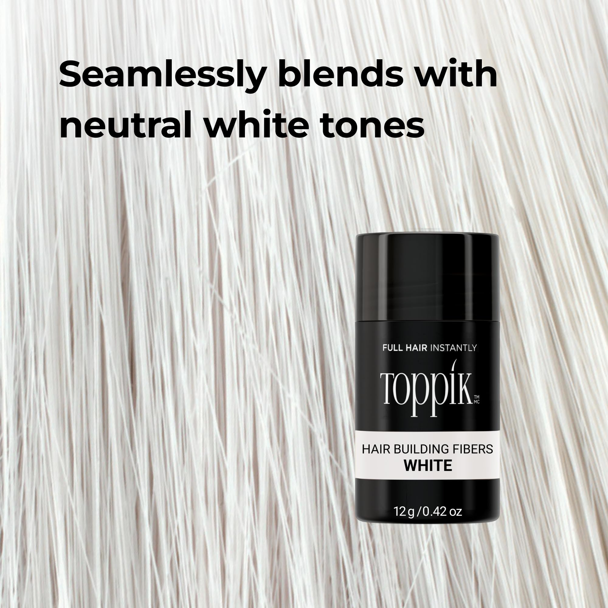 Toppik Root touch-up between colorings offers quick concealment for regrowth.
