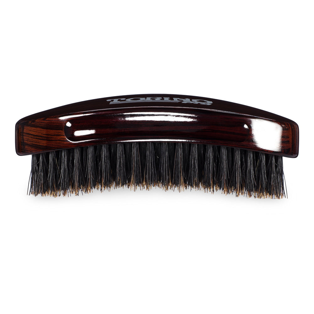 Torino Pro Wave Palm Brush 730 curve close-up showing bristle firmness