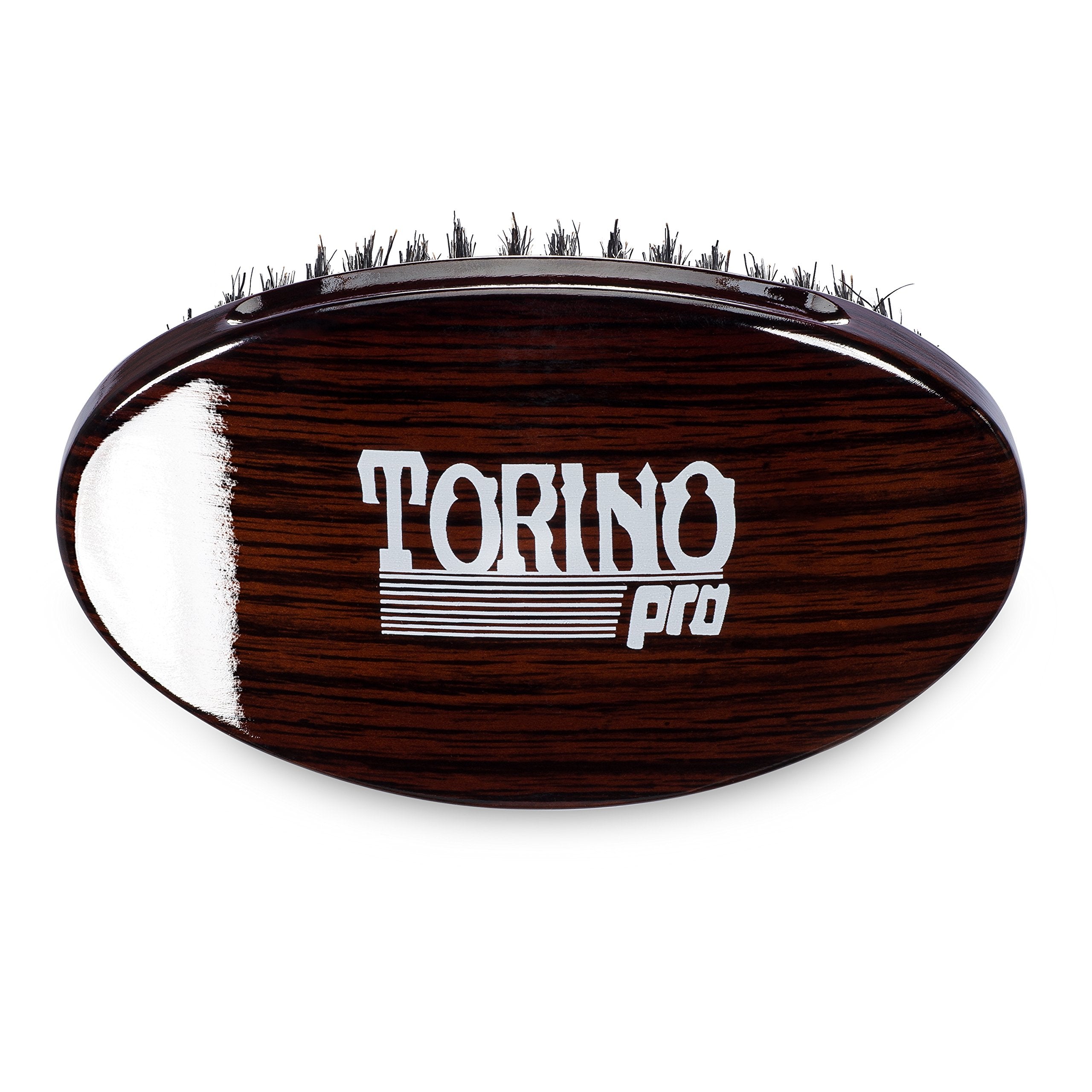 Torino Pro Wave Palm Brush 730 ergonomic handle for comfortable waving sessions