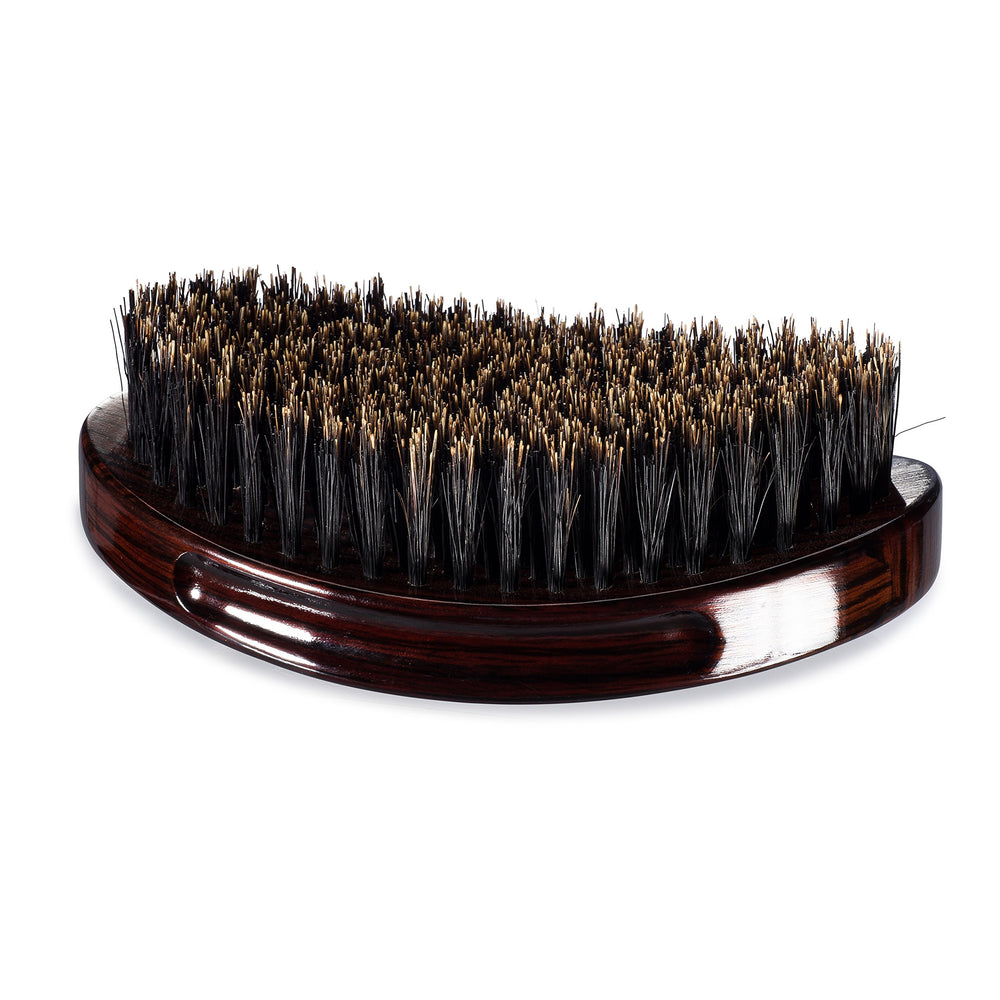 Torino Pro Wave Palm Brush 730 packaging box shown with care card