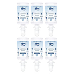 Tork Extra Mild Foam Soap S4 bottle showing fragrance-free formula for sensitive skin.