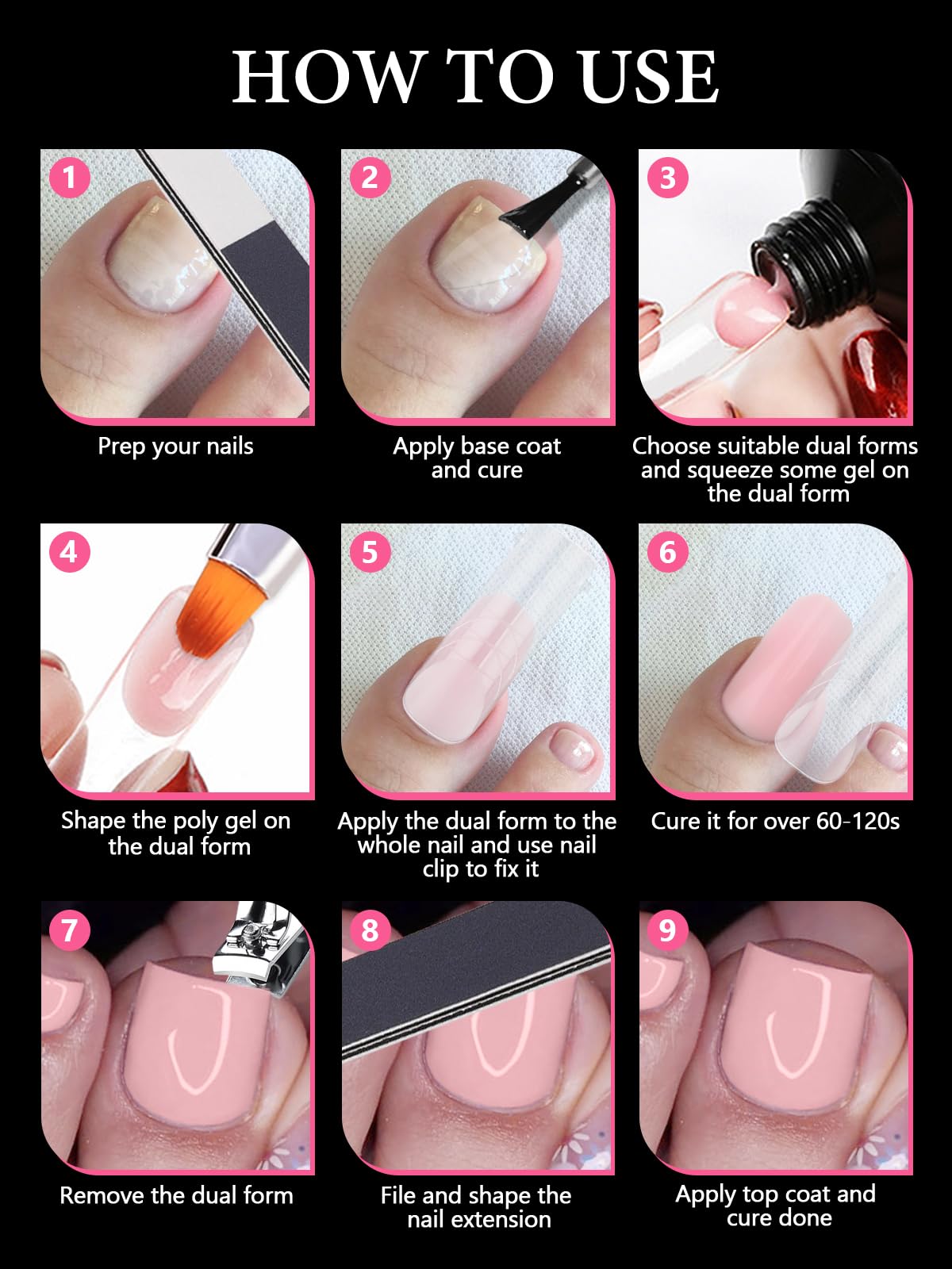 TOROKOM regalo ideal para amigas y familiares amantes del cuidado de uñas