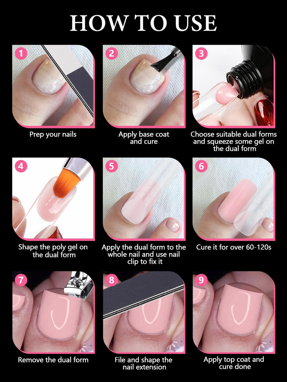 TOROKOM regalo ideal para amigas y familiares amantes del cuidado de uñas