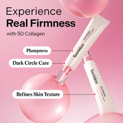 Torriden CELLMAZING complejo 5D collagen mejora elasticidad e hidratación en la zona ocular.