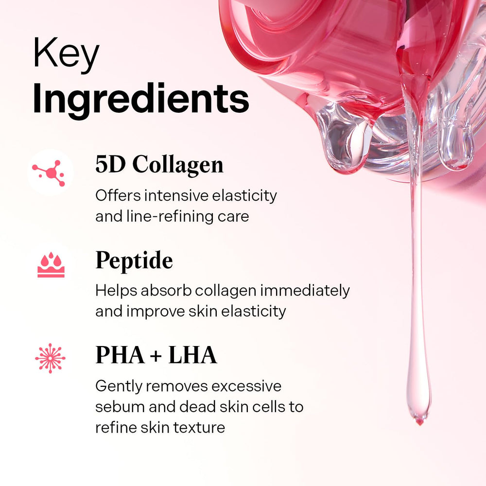 Torriden CELLMAZING application close-up demonstrates quick skin absorption.