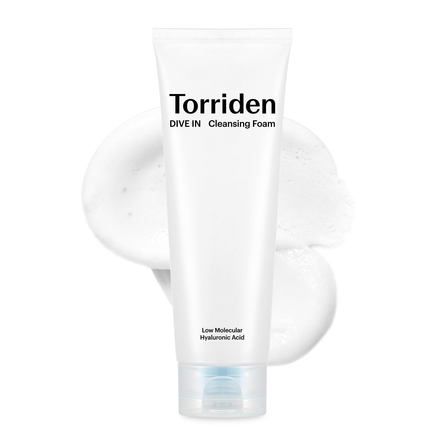 Torriden DIVE IN: espuma facial suave que limpia sin resecar la piel.