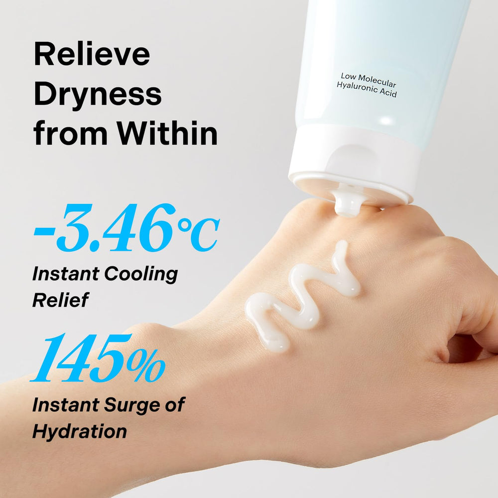 Torriden DIVE IN hyaluronic acid soothing cream tube packaging for easy daily use.