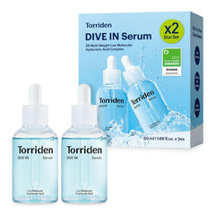 Torriden Dive In Hyaluronic Serum bottle closeup for hydration