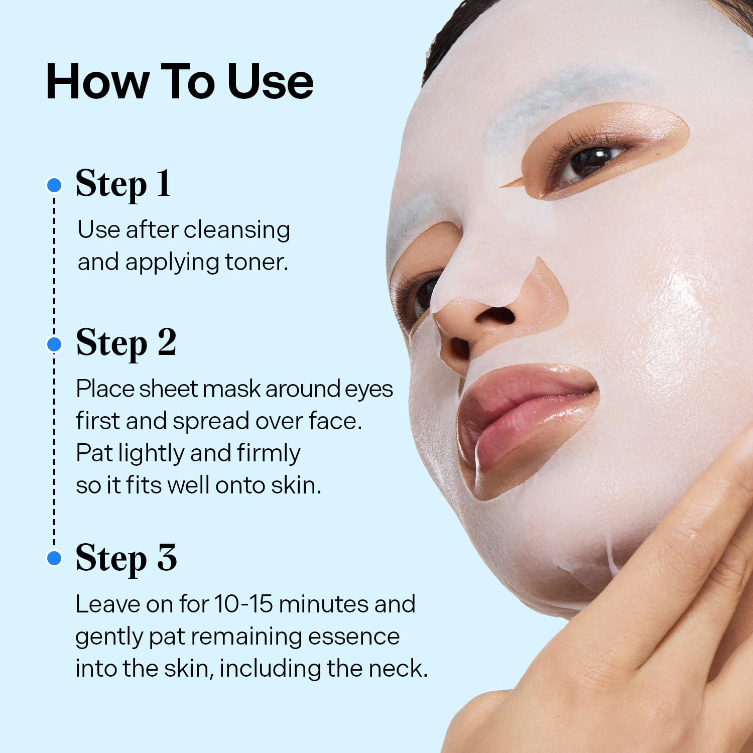 Torriden DIVE IN sensitive formula label suggests gentle care for delicate skin.