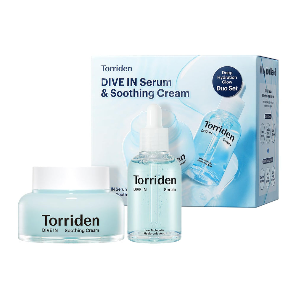Torriden DIVE IN serum bottle pump for easy, quick hydration.