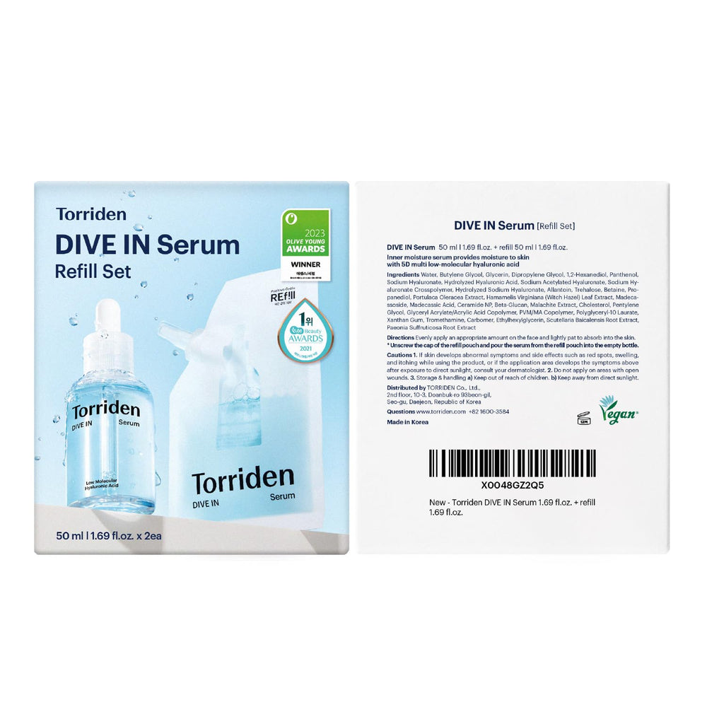 Torriden DIVE IN Serum factory sealed seal visible