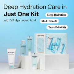 Torriden DIVE IN toner image highlighting light, refreshing prep for absorption.