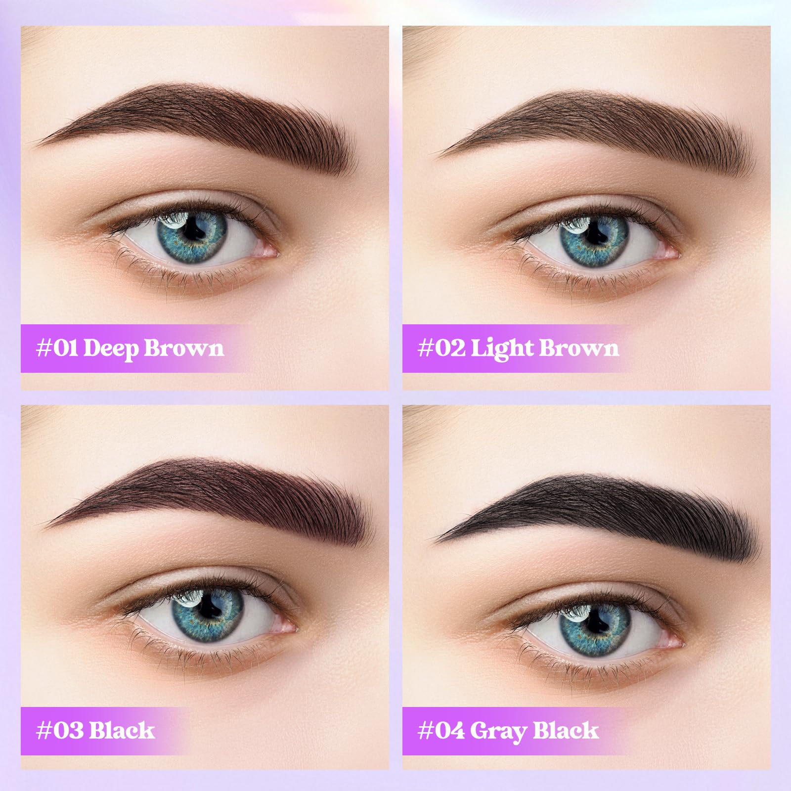 Tosouatop gel para cejas: resistente al agua para uso diario.