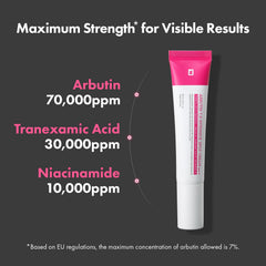 TOSOWOONG Arbutin 7% ingredientes clave arbutin niacinamida para piel más luminosa.