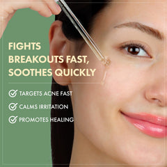 TOSOWOONG serum texture close-up highlighting rich centella formula for calming skin.