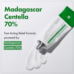 TOSOWOONG Centella 9 actives close-up highlights a potent soothing complex.