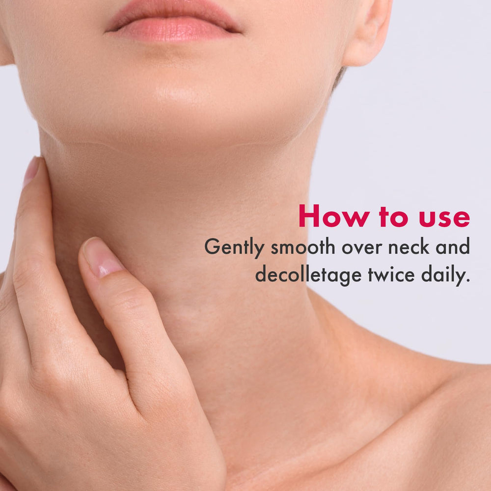 Tratamiento antiarrugas de Tosowoong para líneas en el cuello.
