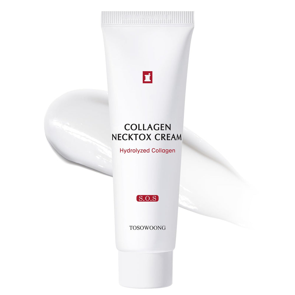 Crema cuello con colágeno de Tosowoong para firmeza diaria.