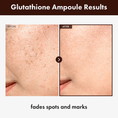 Aplicacion con dedos de Tosowoong glutathion serum para absorcion suave