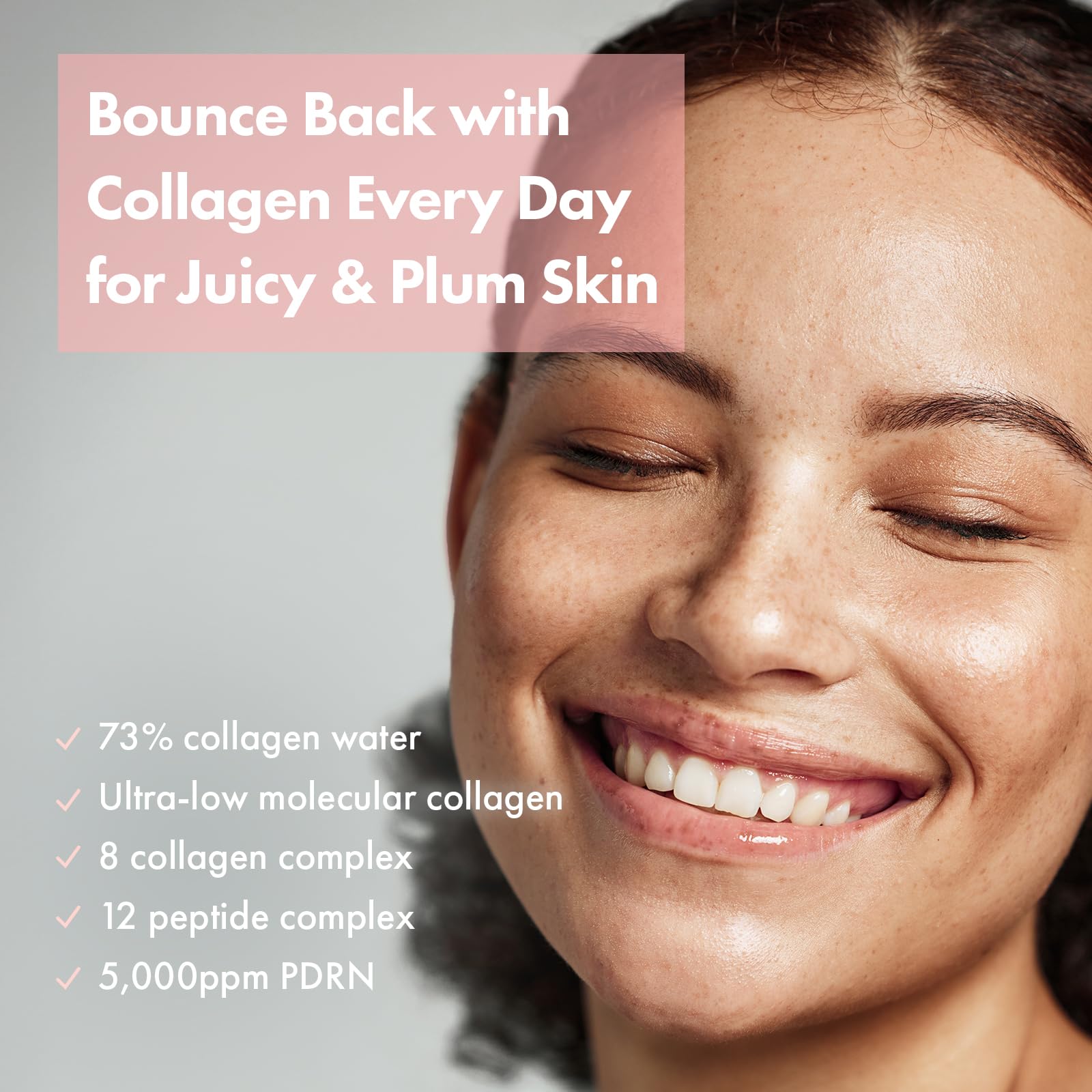 TOSOWOONG Real Collagen Face Cream label emphasizes premium firming benefits for daily care