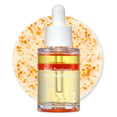 TOSOWOONG Real Turmeric Kojic Serum bottle for daily brightening and even tone