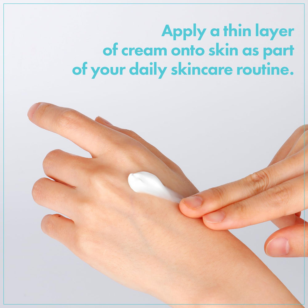 TOSOWOONG SOS Repair Cream applied to skin for gentle care.