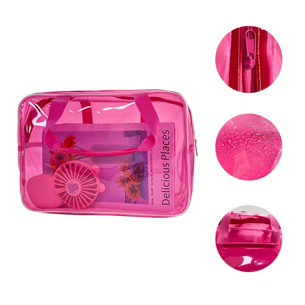 TotePrint star-pattern wash bag is lightweight and tear-resistant for daily use.